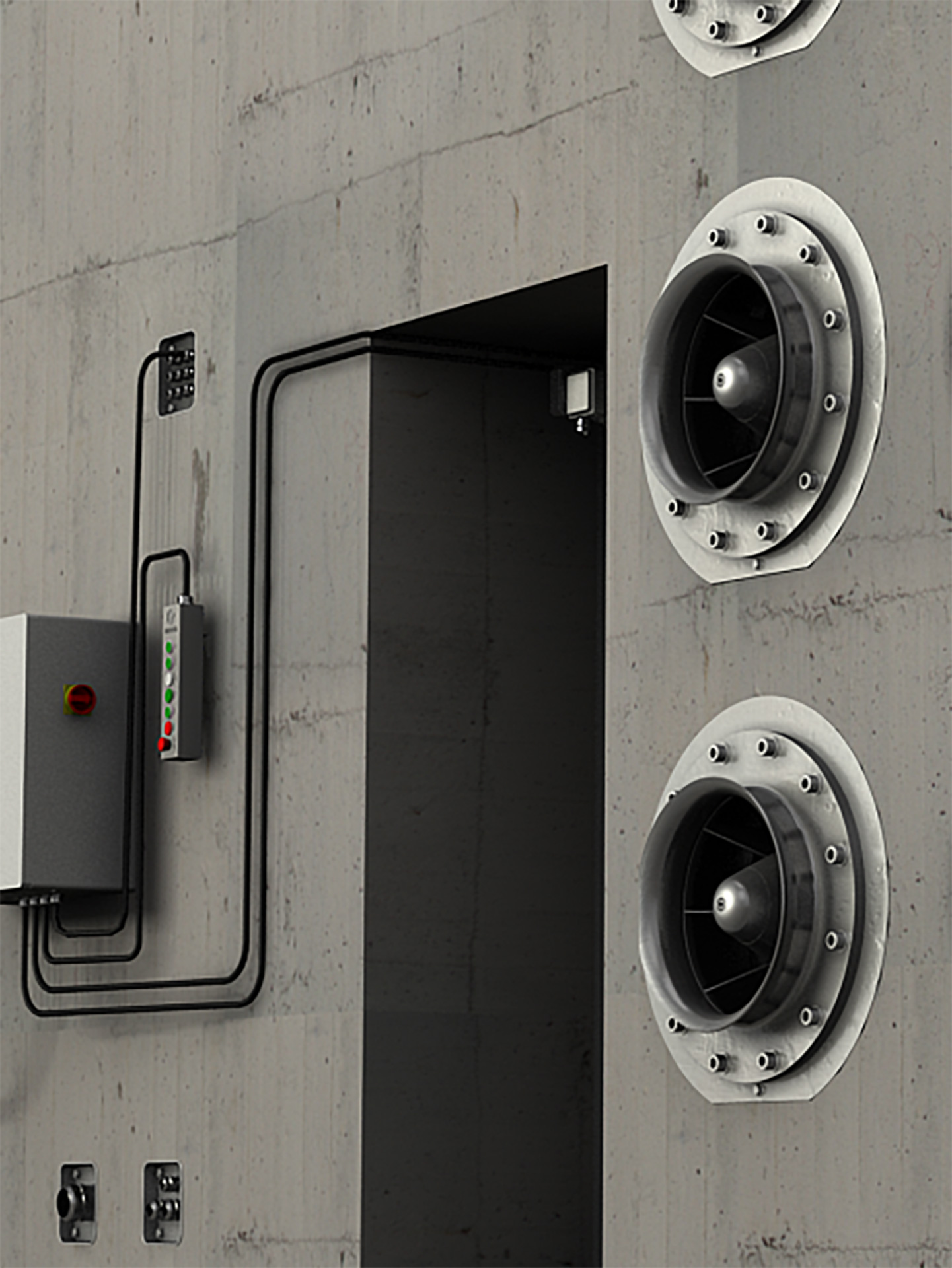 projektowanie schronów, budowa bunkra, schron prywatny - fort plan